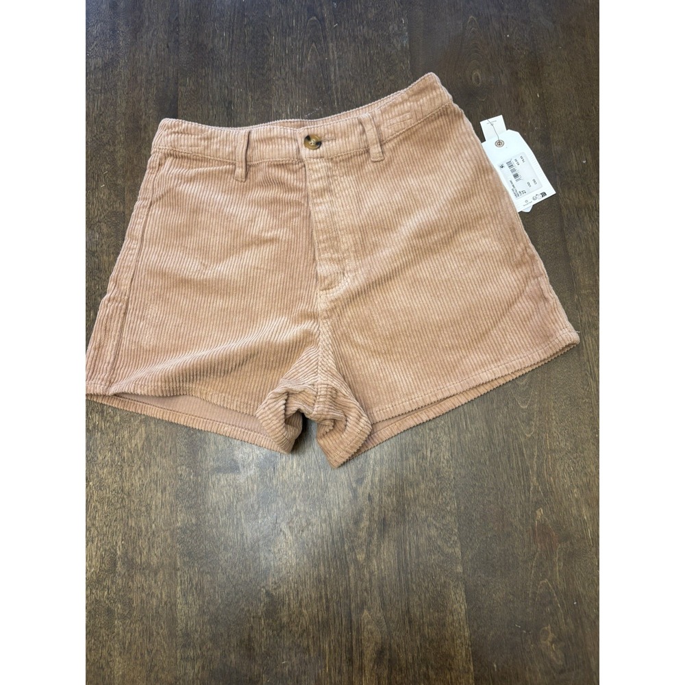 Billabong Women's Free Fall Corduroy Short,color Biscuit, Size 27